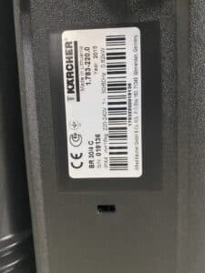 KARCHER SCHROBMACHINE BR 30/4 C 2015