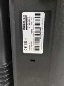 KARCHER SCHROBMACHINE BR 30/4 C 2017