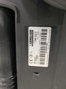 KARCHER SCHROBMACHINE BR 30/4 C 2014