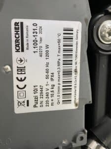 KARCHER SPROEI-EXTRACTIE APPARAAT Puzzi 10/1 2024