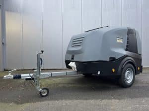 KARCHER WARMWATER HOGEDRUKREINIGER HDS 13/35 trailer 350 BAR