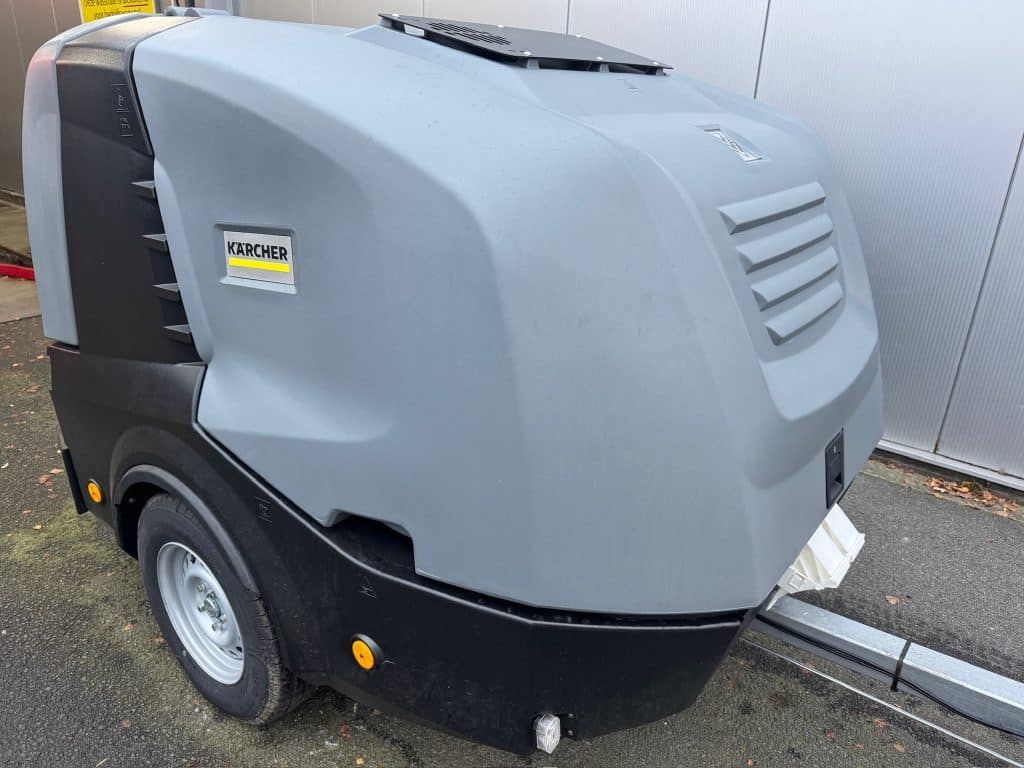 KARCHER WARMWATER HOGEDRUKREINIGER HDS 13/35 trailer 350 BAR