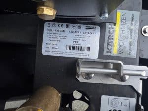 KARCHER WARMWATER HOGEDRUKREINIGER HDS 13/35 trailer 350 BAR
