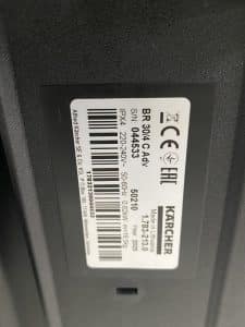KARCHER SCHROBMACHINE BR 30/4 C Adv