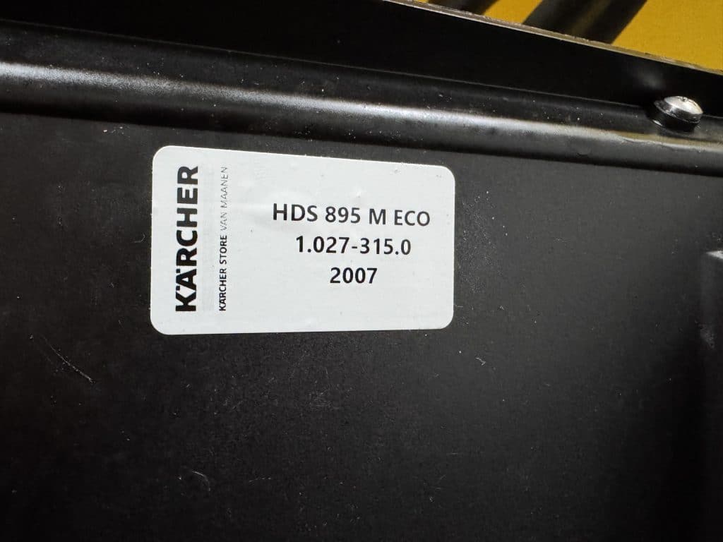 KARCHER HOGEDRUKREINIGER WARMWATER HDS 895 M ECO 400V