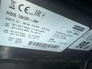 KARCHER HOGEDRUKREINIGER WARMWATER HDS 10/20-4 M 400V