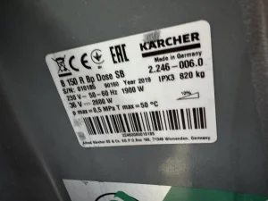 KARCHER SCHROBMACHINE B 150 R 90 BP DOSE SB 2019