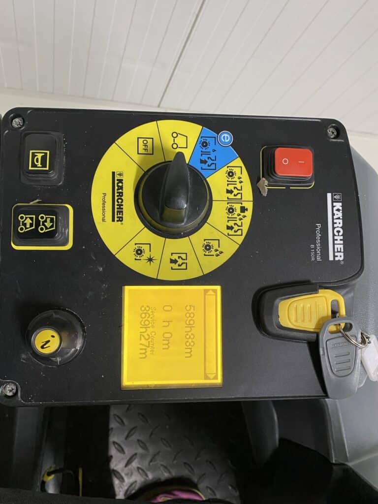 KARCHER SCHROBMACHINE B 150 R Bp Dose SB D90 2017