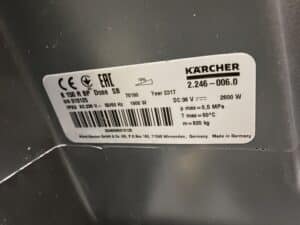 KARCHER SCHROBMACHINE B 150 R Bp Dose SB D90 2017