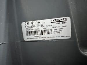 KARCHER SCHROBMACHINE B 150 R BpAdv Dose SB D90 2014