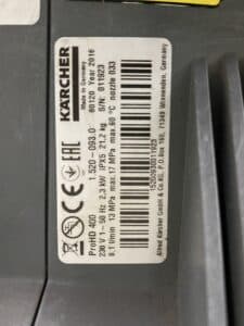 KARCHER HOGEDRUKREINIGER KOUDWATER HD PRO 400