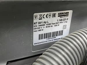 KARCHER NAT/DROOG STOFZUIGER NT 30/1 Ap L