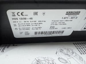 KARCHER HOGEDRUKREINIGER WARMWATER HDS 13/20-4S 400V