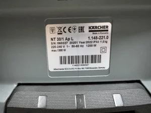 KARCHER NAT/DROOG STOFZUIGER NT 30/1 Ap L