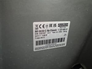 KARCHER SCHROBMACHINE BD 50/50 C Bp pack Classic