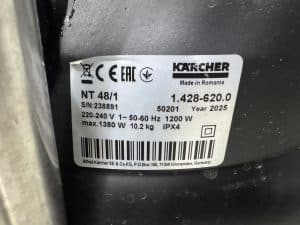 KARCHER NAT/DROOG STOFZUIGER NT 48/1 DEMO