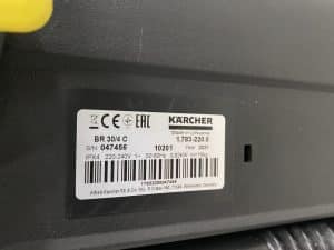 KARCHER SCHROBMACHINE BR 30/4 C 2021