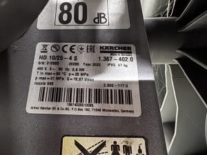 KARCHER HOGEDRUKREINIGER HD 10/25-4 S Classic