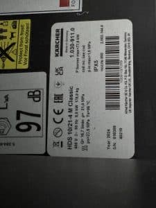 KARCHER HOGEDRUKREINIGER WARMWATER HDS 10/21-4 Classic 400V