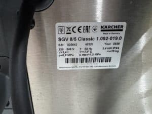 KARCHER Stoomzuiger SGV 8/5