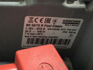 KARCHER ZITSCROB-/ZUIGMACHINE BD 50/70 R Classic